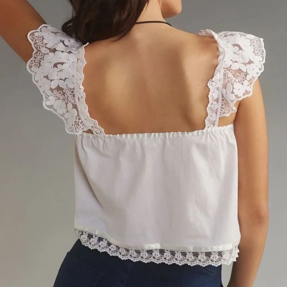 Tiny Daphne Lace Tank - Picture 2 of 5